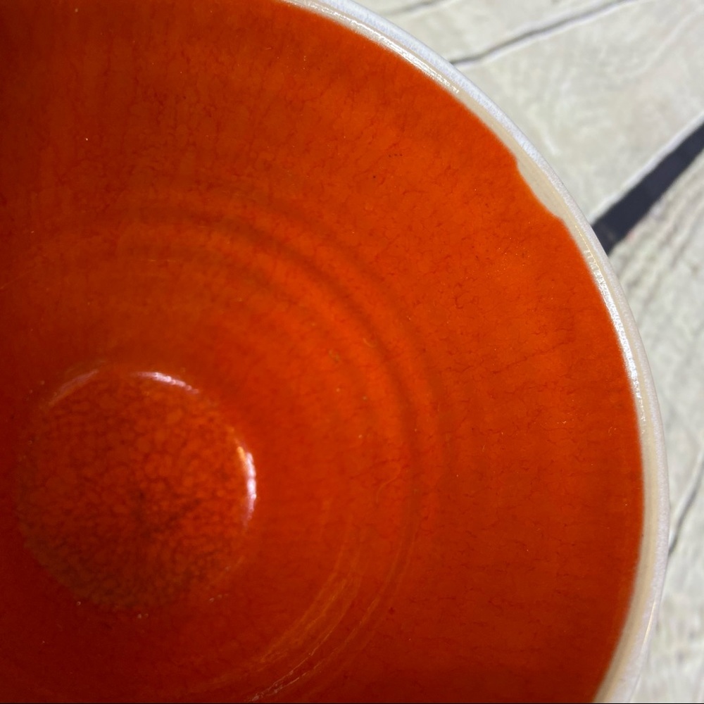 Jonathan Adler OJAI white mugs orange inside - Picture 9 of 12